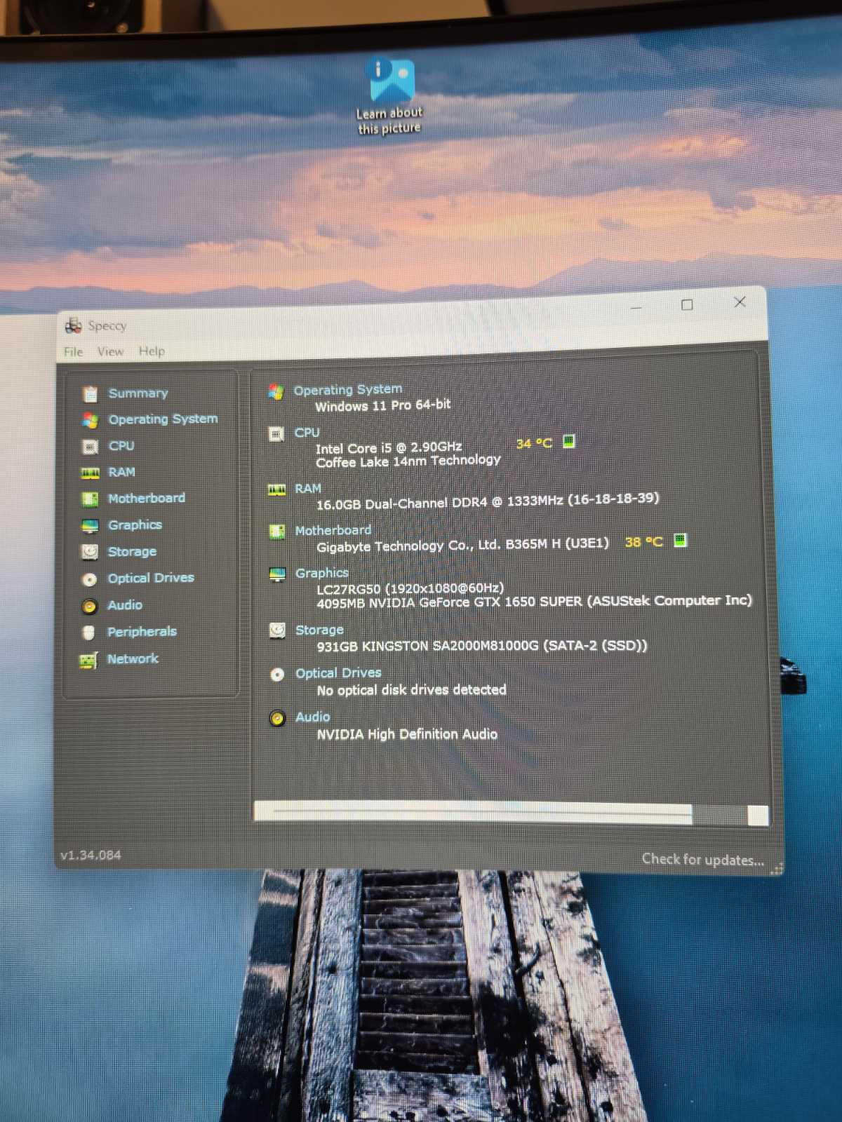 Gaming PC i5-9400F / GTX 1650 SUPER 4GB / 16GB DDR4 1TB NVMe - slika 5