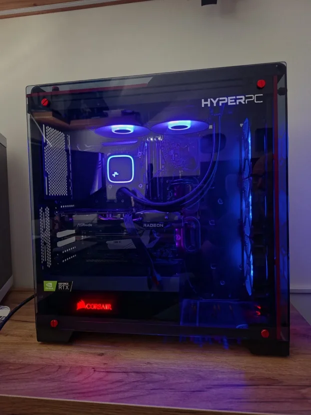 Gaming PC i7-9700KF / RX 6600 8GB / 16GB / 1TB SSD / Corsair - slika 2