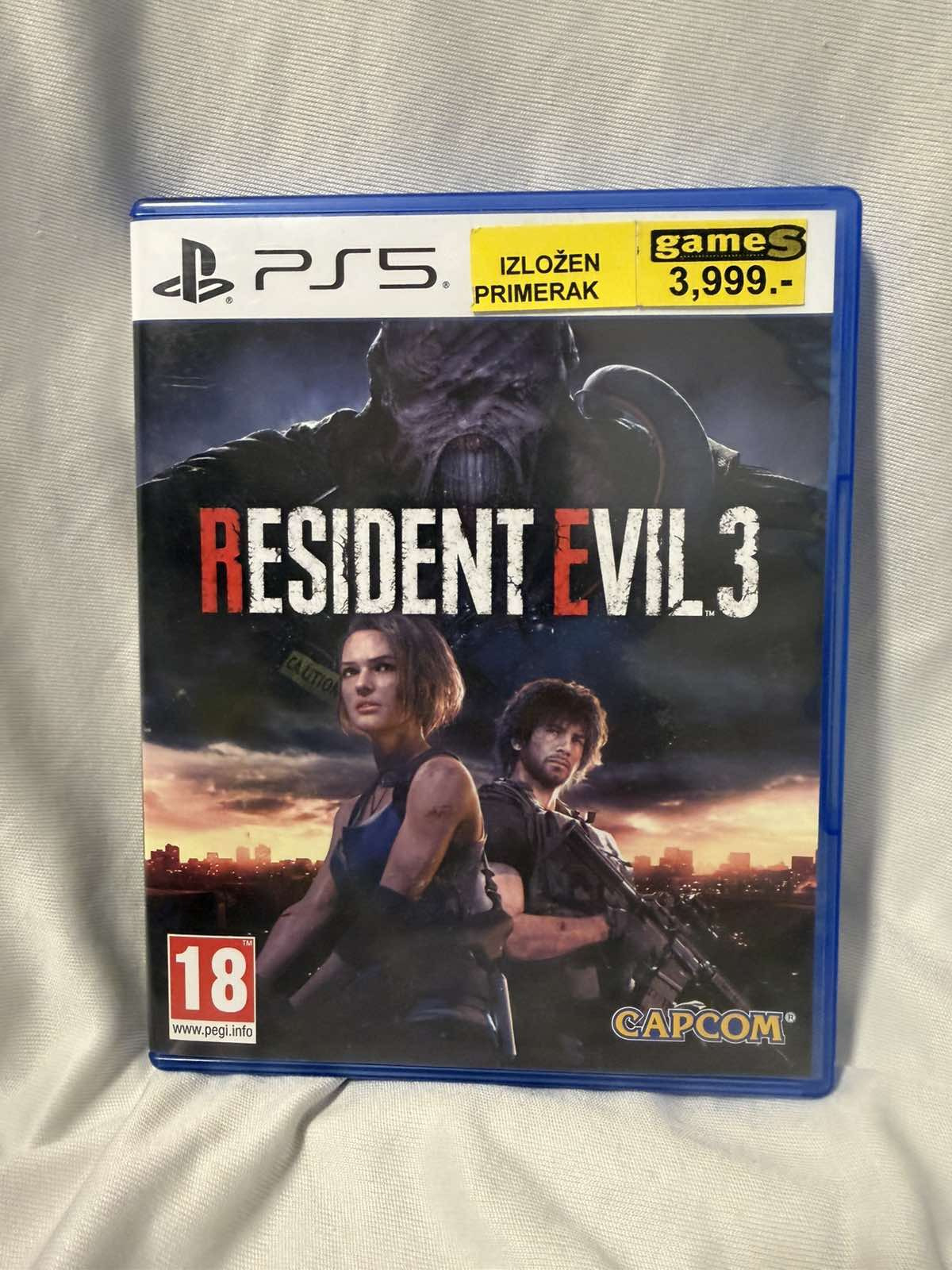 Resident Evil 3 PS5 - slika 1