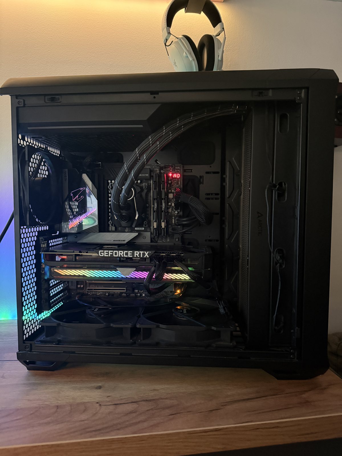 Gaming PC i9 14900K DDR5 Z790 Aorus Master 32GB RTX 3080 - slika 4