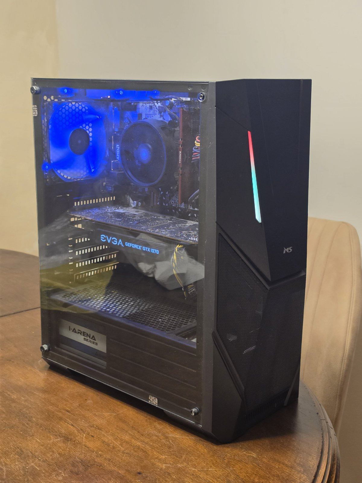 Gaming PC Ryzen 5 2600X / GTX 1070 8GB / 16GB / SSD + 1TB - slika 1
