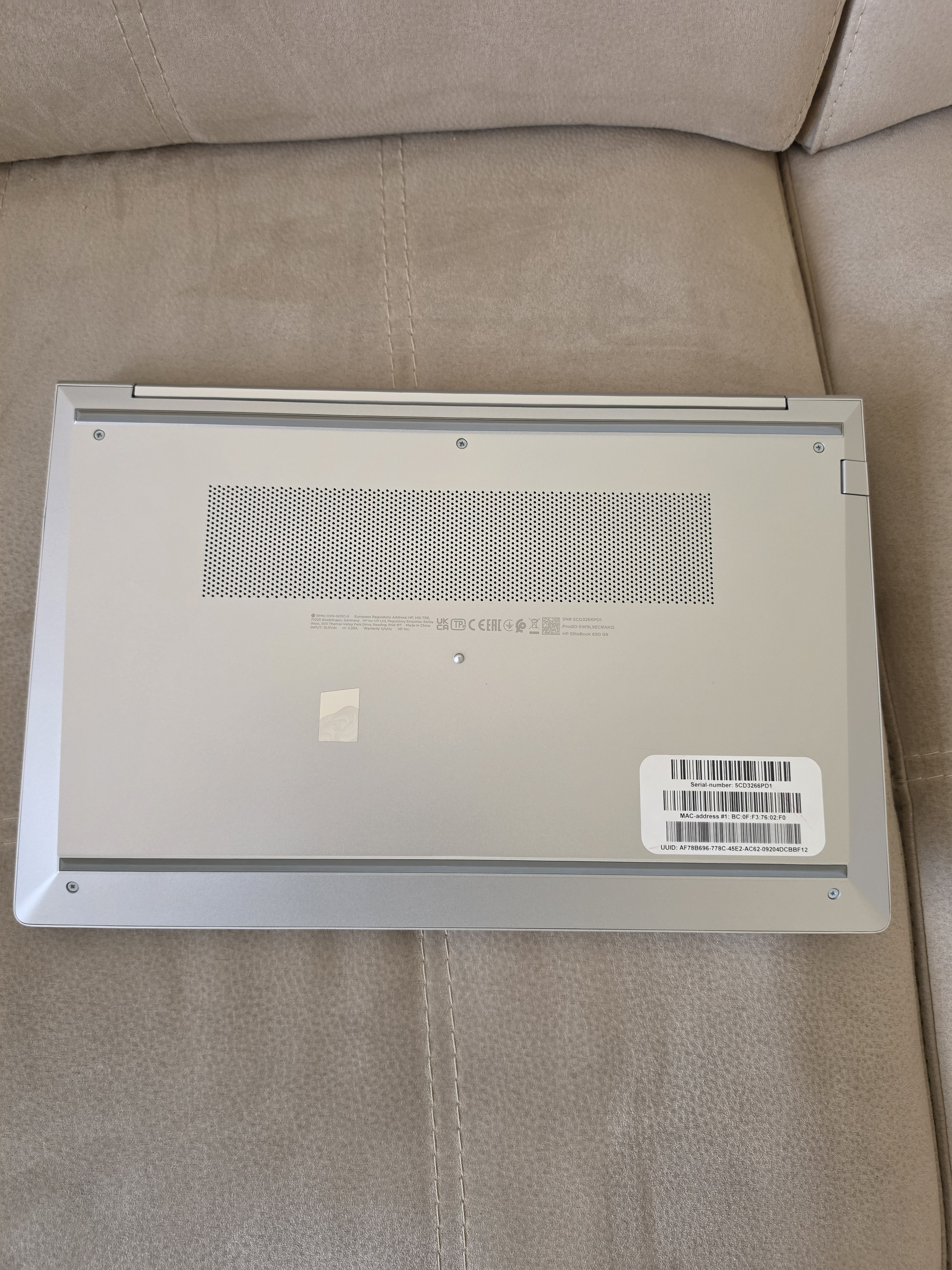 HP EliteBook 650 G9 / i5-1245U / 32GB RAM / 512GB SSD / 15.6 - slika 5