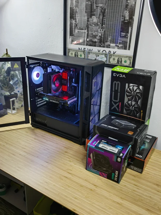 Ryzen 7 5700X/EVGA RTX 3070 8GB XC3/B550/32GB/512GB NVMe - slika 7