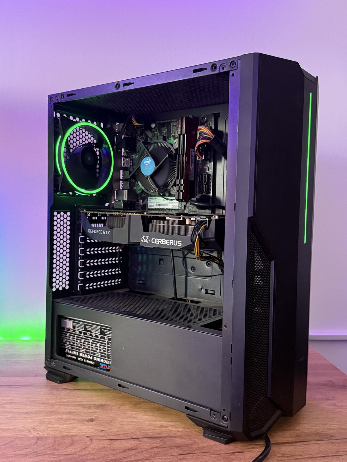 GAMING PC Intel 9400F/GTX 1070 TI 8GB/16GB DDR4/480GB nvme SSD - slika 2