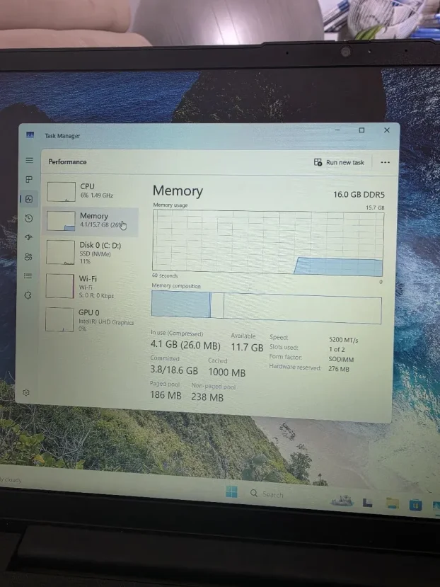 Lenovo V15 G5 i5-13420H / 16GB DDR5 / 512GB NVMe / FHD - slika 7