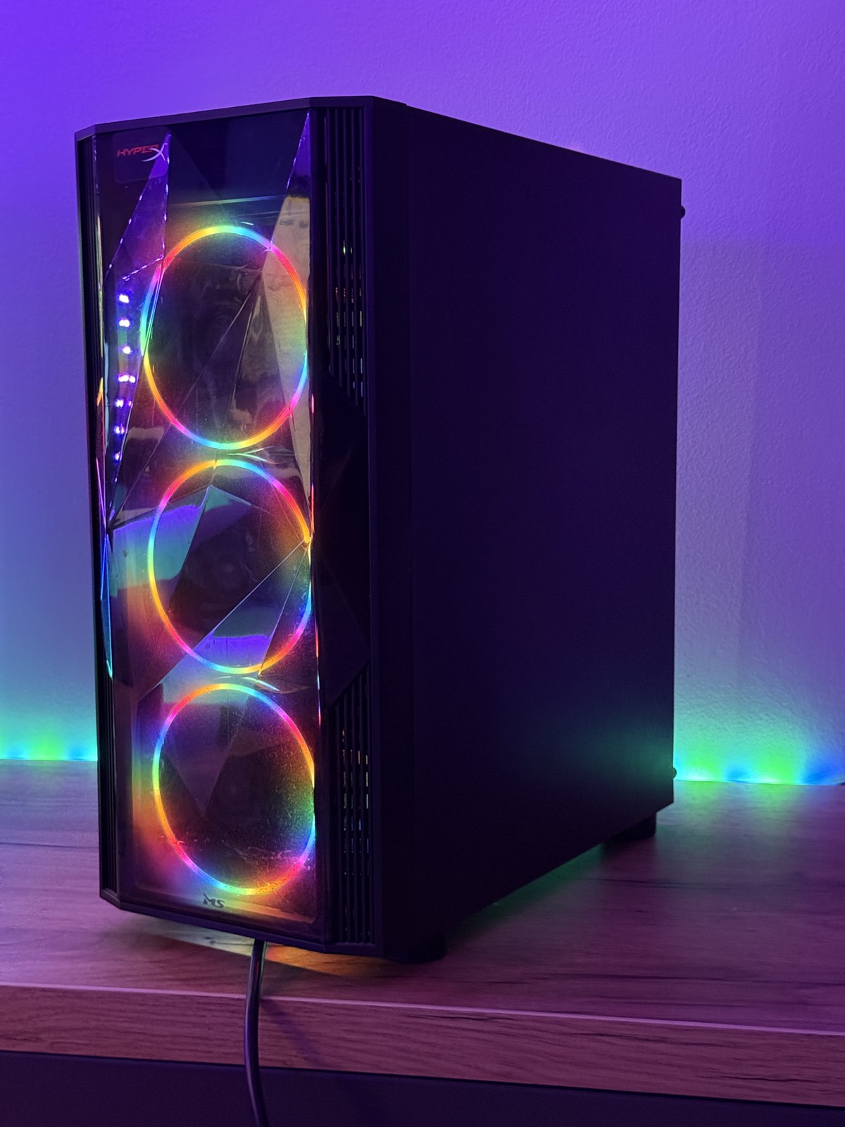 GAMING PC Intel i3 10100F/RX 6600 XT 8GB/ 16GB DDR4/512GB M.2 + 256gb - slika 2