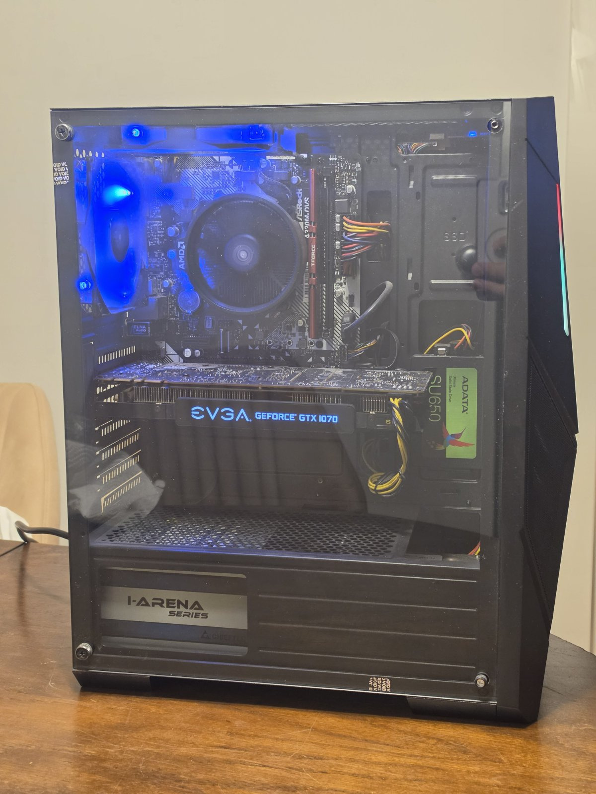 Gaming PC Ryzen 5 2600X / GTX 1070 8GB / 16GB / SSD + 1TB - slika 4