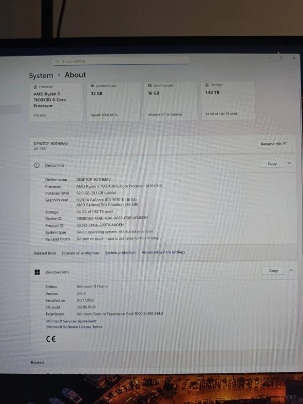 Ryzen 5 7600X3D / RTX 5070 Ti / 32GB DDR5 / 2TB NVMe – TOP - slika 9