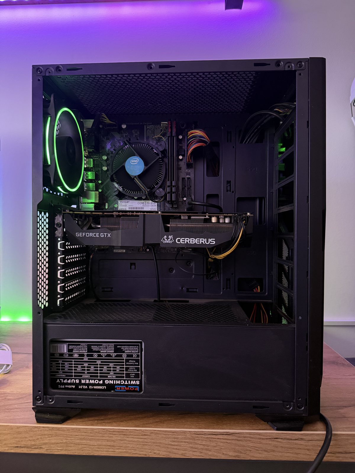 GAMING PC Intel 9400F/GTX 1070 TI 8GB/16GB DDR4/480GB nvme SSD - slika 3