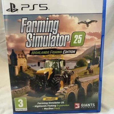 Farming Simulator Highlands Fishing Edition PS5 - Polovna PlayStation Igrica